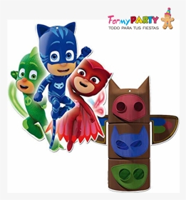 Siluetas Pjmasks 2ud - Stickers Pyjamasques, HD Png Download, Transparent PNG