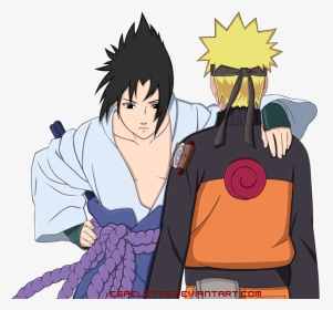 Sasuke Uchiha And Naruto, HD Png Download, Transparent PNG