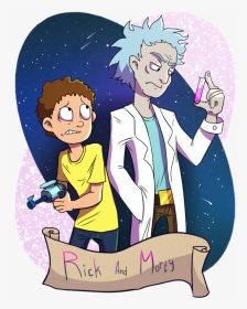 Rick And Morty Anime Version, HD Png Download, Transparent PNG