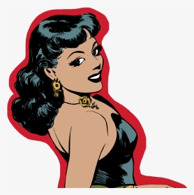 #ftestickers #woman #comic #comics #popart #portrait - Retro Pop Art Posters Woman, HD Png Download, Transparent PNG