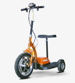 Ewheels Ew-18 Stand/ride Scooter With Folding Tiller - E-wheels, HD Png Download, Transparent PNG