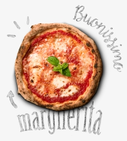 Pizza Margherita Top View , Png Download - Pizza Margherita Top View, Transparent Png, Transparent PNG