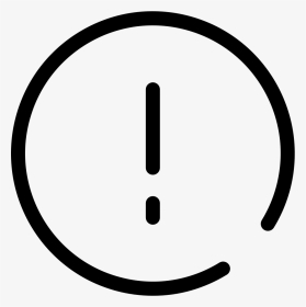 Exclamation Mark Png Image With Transparent Background - Circle, Png Download, Transparent PNG