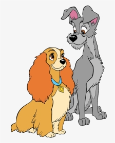 Disney Characters Lady And The Tramp, HD Png Download, Transparent PNG
