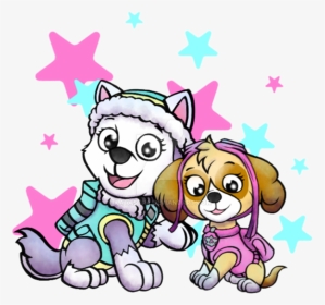 Paw Patrol Girls By Katastra On Deviantart - Girl Paw Patrol Clipart, HD Png Download, Transparent PNG