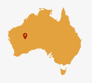 Map Of Australia Showing The Location Of Well 9 In - Transparent Background Australia Clipart, HD Png Download, Transparent PNG