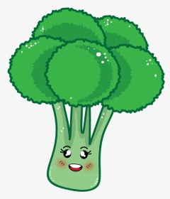Vegetable Clipart Tree - Broccoli Clipart Transparent Background, HD Png Download, Transparent PNG