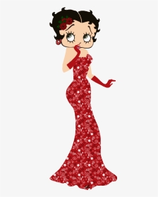 Betty Boop Blowing Kisses Gif, HD Png Download, Transparent PNG
