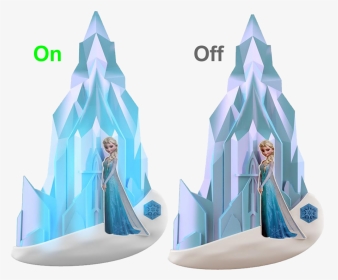Philips 3d Led Wall Light Disney-frozen Elsa , Png - Disney 3d Wall Light, Transparent Png, Transparent PNG