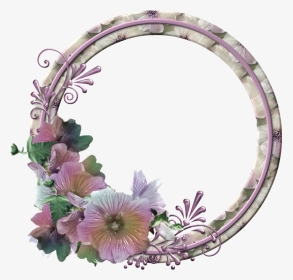 Vintage Floral Frame Png, Transparent Png, Transparent PNG