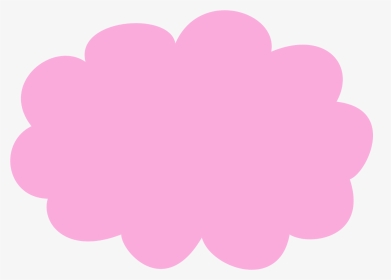 Cloud Clipart Pink Png, Transparent Png, Transparent PNG