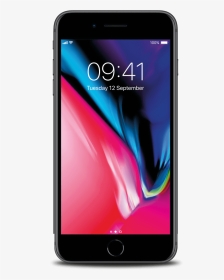 Space Grey Front - Iphone 8 T Mobile, HD Png Download, Transparent PNG