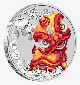 2020 Chinese New Year 1oz Silver Coin - 2020 Chinese New Year Coin Tuvalu, HD Png Download, Transparent PNG