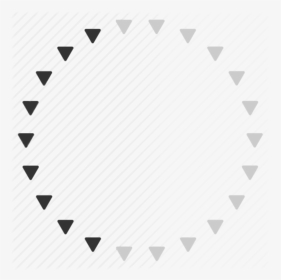 #mq #triangles #cirlce #round #geometry #blackandwhite - Circle, HD Png Download, Transparent PNG