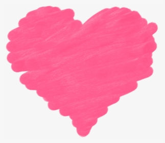 Pink Love Shape Png, Transparent Png, Transparent PNG
