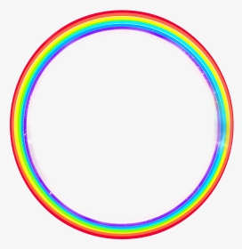 #rainbow #rainbows #วงกลม #circle #cycle #cute #love - Circle, HD Png Download, Transparent PNG