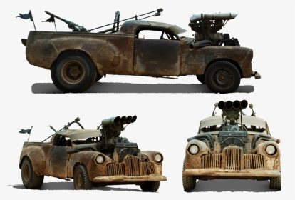 Post Apocalyptic Mad Max Style Cars, HD Png Download, Transparent PNG