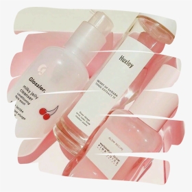 #aesthetic #overlay #editingneed #niche #pink #glossier - Glossier Aesthetic, HD Png Download, Transparent PNG