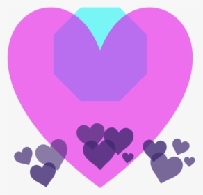 Transparent Background Heart Crown , Png Download - Black Heart Crown Transparent, Png Download, Transparent PNG