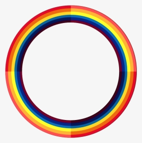 #rainbow #circle #frame #freetoedit - Full Circle Rainbow Png, Transparent Png, Transparent PNG