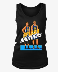 Splash Brothers Shirt Stephen Curry And Klay Thompson - Active Tank, HD Png Download, Transparent PNG