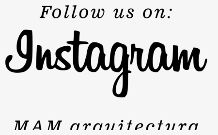 Follow Us On Instagram - Calligraphy, HD Png Download, Transparent PNG