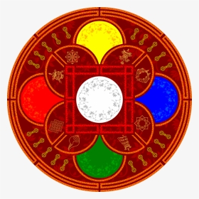 Circle,window,symbol - Mandala, HD Png Download, Transparent PNG