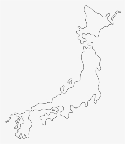 Japan Outline Map, HD Png Download, Transparent PNG