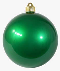 Green Christmas Ball Png, Transparent Png, Transparent PNG