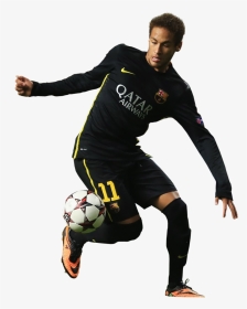 Neymar render - Soccer Neymar Jr, HD Png Download, Transparent PNG