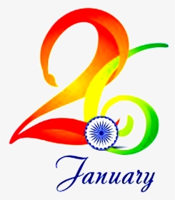 Happy Republic Day January 26th Vector Letters Images - Graphic Design, HD Png Download, Transparent PNG