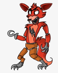 Foxy The Pirate Fox By Candygearz - Five Night At Freddy S Fox, HD Png Download, Transparent PNG