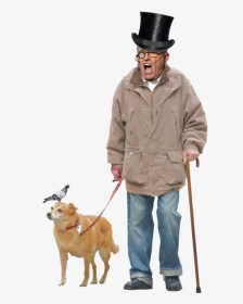 [​img] - Man Walking Dog Transparent Background, HD Png Download, Transparent PNG