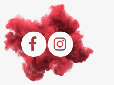 #facebook #instagram #smoke - Transparent Background Red Smoke, HD Png Download, Transparent PNG