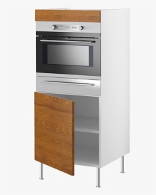 Built In Oven Cabinet Transparent - Kitchen Oven Cabinet Design, HD Png Download, Transparent PNG