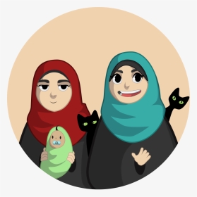 We Re Two Sisters Who Have Gone Through Our Journey - Two Sisters Cartoon, HD Png Download, Transparent PNG