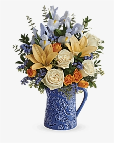 Clip Art Spring Beauty Flowers Bice - Spring Beauty Bouquet Teleflora, HD Png Download, Transparent PNG