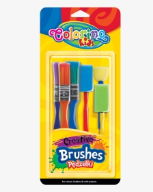 Creative Brushes 6 Pcs - Ecsetek Gyerekeknek, HD Png Download, Transparent PNG