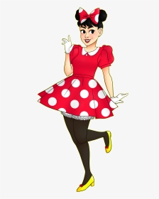 I Wanted To Draw Minnie Mouse As A Human And I Really, HD Png Download, Transparent PNG