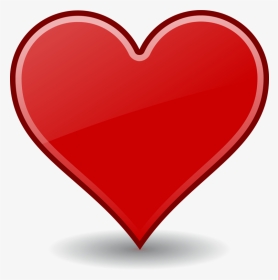 Emoji Heart Icon - Rotes Herz Clipart, HD Png Download, Transparent PNG