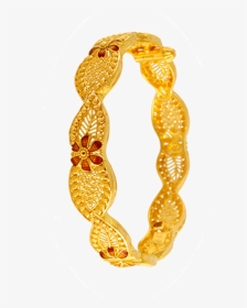 22kt Yellow Gold Bangle For Women - Gold Bangles By Pc Chandra Jewellers, HD Png Download, Transparent PNG