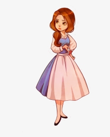 Cute Drawings Of Belle, HD Png Download, Transparent PNG