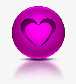 Transparent Heart Icon - Heart, HD Png Download, Transparent PNG