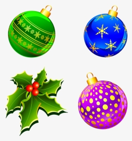 Boules De Noël Png - Transparent Christmas Ornaments Clipart, Png Download, Transparent PNG