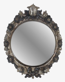 Oval Shaped Wood Carved Mirror Frame For Sale - Circle, HD Png Download, Transparent PNG