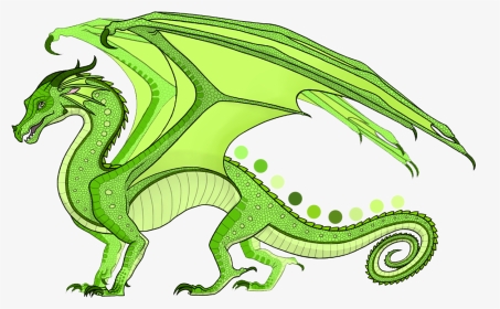 Chameleon Is A Yellowish Lime-green Male Rainwing The - Wings Of Fire Green Rainwing, HD Png Download, Transparent PNG