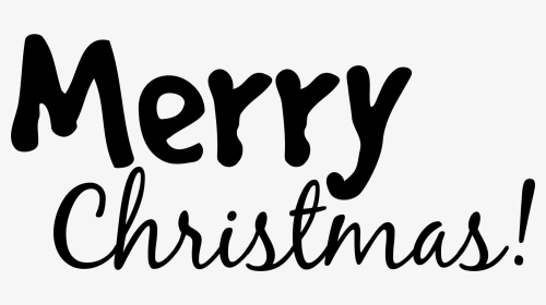 Christmas Word Png -merry Christmas - Gesture, Transparent Png, Transparent PNG