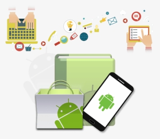 Android App Development Process - Google Play, HD Png Download, Transparent PNG
