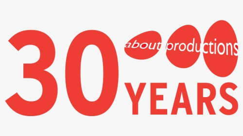 Copy Of About Productions 30 Yrs Logo Cropped - Circle, HD Png Download, Transparent PNG