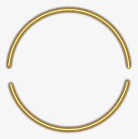 #freetoedit #gold #yellow #brown #sticker #neon #effects - Circle, HD Png Download, Transparent PNG